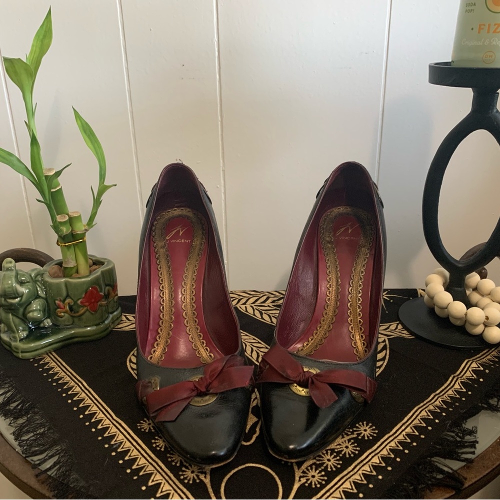 J Vincent leather heels